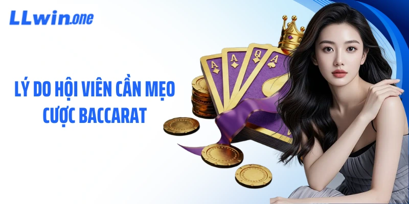 Lý do hội viên cần mẹo cược baccarat