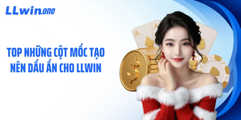 Top những cột mốc tạo nên dấu ấn cho LLWIN